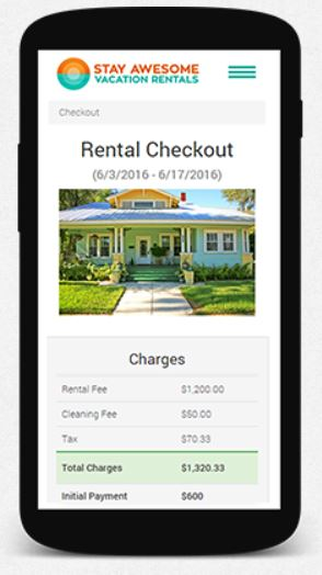 screenshot of RNS Timeshare Management Software